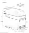 Fig. 25 - Printer with roll storage guide member having through holes accommodating support rollers