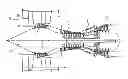 Fig. 01 - Axial turbomachine blade with platforms having an angular profile