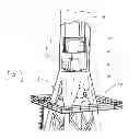 Fig. 04 - Methods and apparatus for servicing wind turbine components through a lower portion of a tower