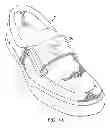 Fig. 02 - Interchangeable decorative panel system for shoes, apparel, and accessories