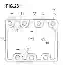 Fig. 23 - Sealing assembly for a fuel cell stack having a coated metallic sheet intermediate element