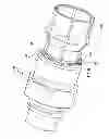 Fig. 11 - Hardline coaxial connector with a locking ferrule