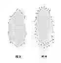Fig. 07 - Abrasive particles having a unique morphology