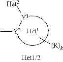 Fig. 19 - Inhibitor compounds of phosphodiesterase type 10A