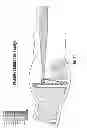 Fig. 12 - NEBULIZER THAT IS ACTIVATED BY NEGATIVE INSPIRATORY PRESSURE