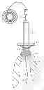 Fig. 01 - Device for creating temporary access and then closure
