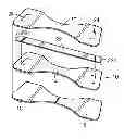 Fig. 01 - Nasal dilator with means to direct resilient properties