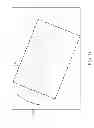 Fig. 09 - Presentation of image on display screen with combination crop and rotation and with auto-resizing of crop field
