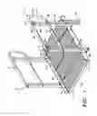 Fig. 02 - Post and hand rail assembly for modular ramp