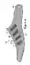 Fig. 08 - Article of footwear having a flat knit upper construction or other upper construction