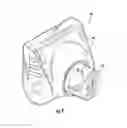 Fig. 08 - Two stage snow thrower auger housing
