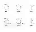 Fig. 02 - Disk-shaped bullet, bullet case and firearm with rectangular barrel for disk-shaped bullet