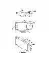 Fig. 09 - Disk-shaped bullet, bullet case and firearm with rectangular barrel for disk-shaped bullet