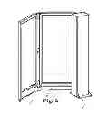 Fig. 04 - Cantilevered folding gate and module suitable for fitting in such gate