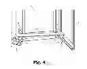 Fig. 05 - Cantilevered folding gate and module suitable for fitting in such gate