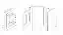 Fig. 01 - HINGE ASSEMBLY, DOOR ASSEMBLY AND RELATED METHODS