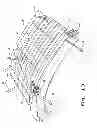Fig. 11 - Thrust reverser system with translating-rotating cascade and method of operation