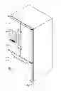 Fig. 02 - Refrigerator with icemaker chilled by thermoelectric device cooled by fresh food compartment air