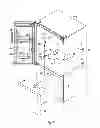 Fig. 08 - Refrigerator with icemaker chilled by thermoelectric device cooled by fresh food compartment air