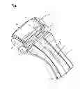 Fig. 02 - Bracelet clasp comprising a device for adjusting the usable length of the bracelet