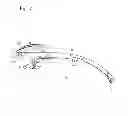 Fig. 06 - Bracelet clasp comprising a device for adjusting the usable length of the bracelet