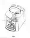 Fig. 02 - Brewing device with control of the amount of grounds by a flow meter and coffee maker comprising such a device