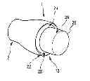 Fig. 01 - Connecting element for a body made of composite material of a piercing projectile