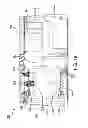 Fig. 22 - Apparatus for washing and sanitizing articles for an infant