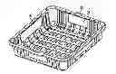 Fig. 01 - ADVERTISING TRAYS FOR SECURITY SCREENING
