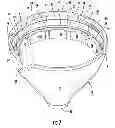 Fig. 09 - Liquid pitcher including divided fluid filter for inlet and outlet filtering