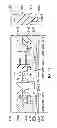 Fig. 44 - Semiconductor device including gate drivers around a periphery thereof