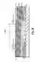 Fig. 07 - Acoustic resonator comprising temperature compensating layer and perimeter distributed bragg reflector