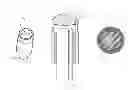 Fig. 01 - Glass system for hermetically joining Cu components, and housing for electronic components