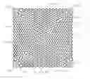 Fig. 01 - Symmetrical hexagonal-based ball grid array pattern