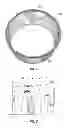 Fig. 08 - LED luminaire having grooved modifier