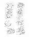 Fig. 10 - Modular lighting system and method employing loosely constrained magnetic structures
