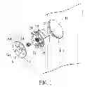 Fig. 02 - Light assembly for bicycle seat post