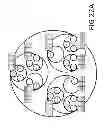 Fig. 25 - Overlay network topology system and a network node device therefor