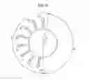Fig. 08 - Cosmetic product applicator comprising an elongate portion coated with a lobe