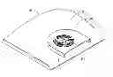 Fig. 01 - ELECTRONIC DEVICE ASSEMBLY WITH FAN
