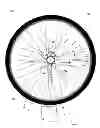 Fig. 02 - Bicycle wheel spinner stand for retail display