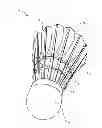 Fig. 01 - ARTIFICIAL FEATHER FOR SHUTTLECOCK, SHUTTLECOCK, AND METHOD OF MANUFACTURING ARTIFICIAL FEATHER FOR SHUTTLECOCK