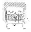 Fig. 06 - Reversibly engaged force-controlled buckle and pelvic ring support device incorporating such a buckle