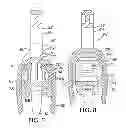 Fig. 08 - Reversibly engaged force-controlled buckle and pelvic ring support device incorporating such a buckle