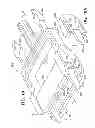 Fig. 10 - Reversibly engaged force-controlled buckle and pelvic ring support device incorporating such a buckle