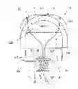 Fig. 01 - PROTECTION AND ACCOMMODATION SYSTEM, IN PARTICULAR FOR A DEVICE FOR DELIVERING A TREATMENT TO A PATIENT