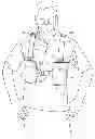 Fig. 01 - Vest for cooling or warming the user