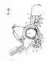 Fig. 08 - Vacuum cleaner base assembly and air passage system