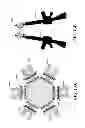 Fig. 14 - Multipurpose firearm securing systems, kits and methodologies