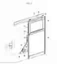 Fig. 02 - Sliding door device for vehicle with pressure sensing unit and sealing unit